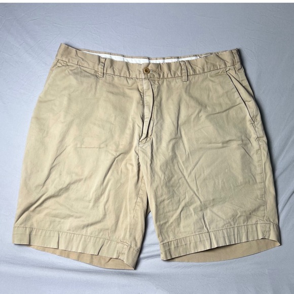 Polo Ralph Lauren Other - Polo Ralph Lauren Mens 36 Khaki Stretch Classic Fit Chino Shorts Cotton Blend
